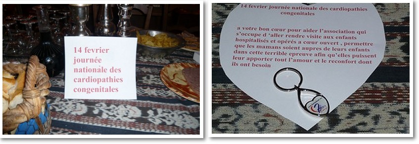 Collecte de dons chez Christine et  Francis