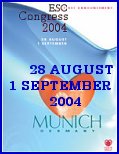 ESC  congress 28 august to 1 september  2004 - Munich -