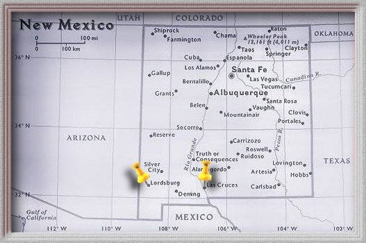 New mexico map by Daumal christian
