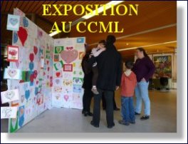 Cliquez sur l'image pour acceder aux photos de l'exposition de dessins au CCML