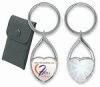 Porte-Cles Heart and Coeur - Keychain Heart and Coeur