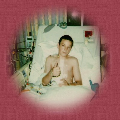 Taken at Miami Childrens Hospital Day after operation 1st august 2002