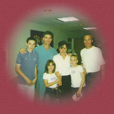 Peter, Dr Burke,Mom, Dad,Nicola and Katie-sue 